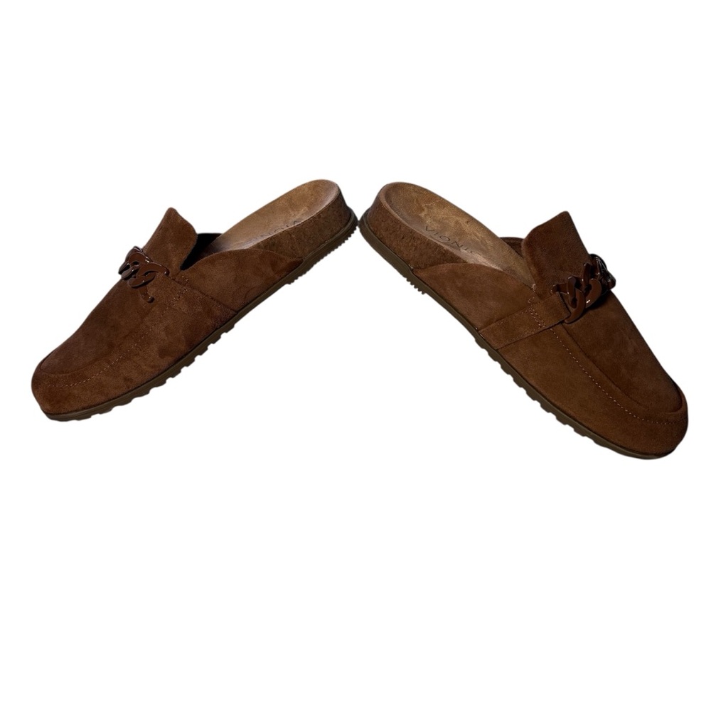 Vionic Georgie Mule Brown Suede Size 8 - Picture 2 of 7